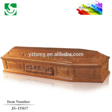 JS-IT017 commerce assurance fournisseur meilleur prix pas cher cercueil en bois